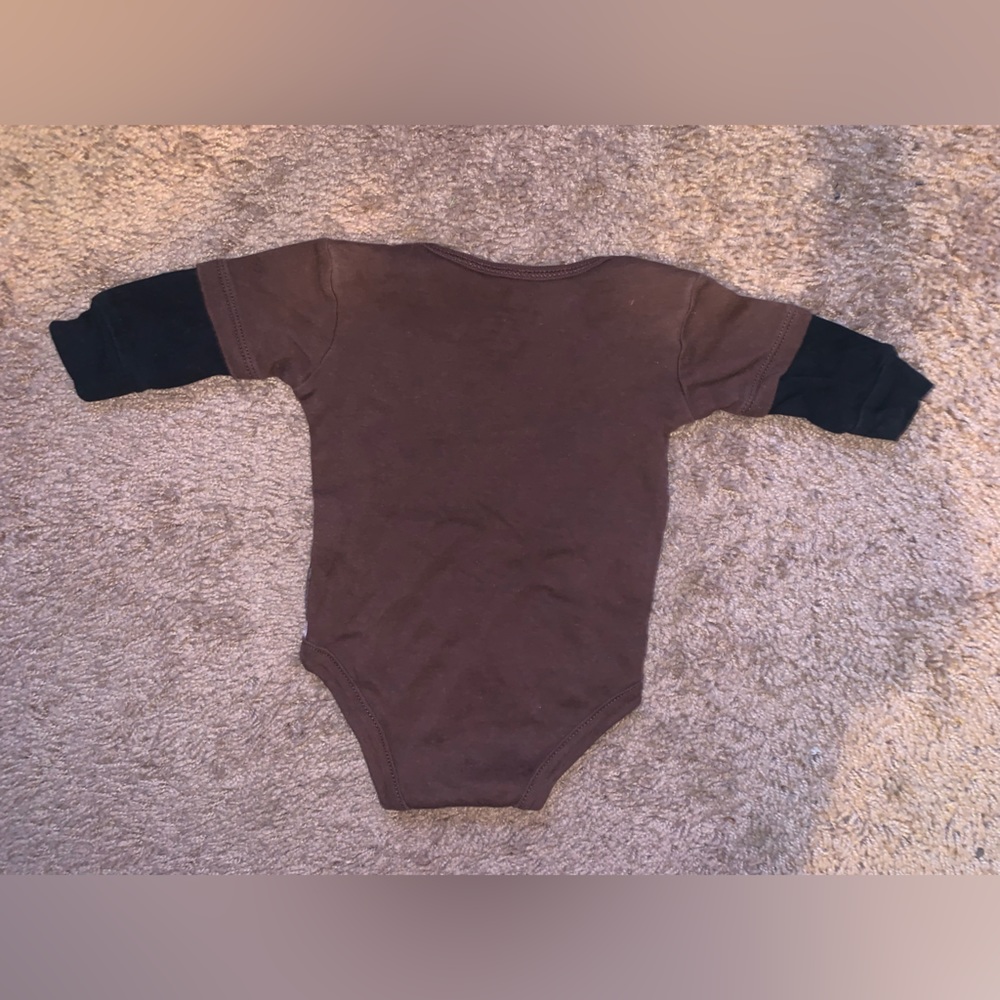 Nike Infant Football Long Sleeve Onesie - Picture 4 of 4